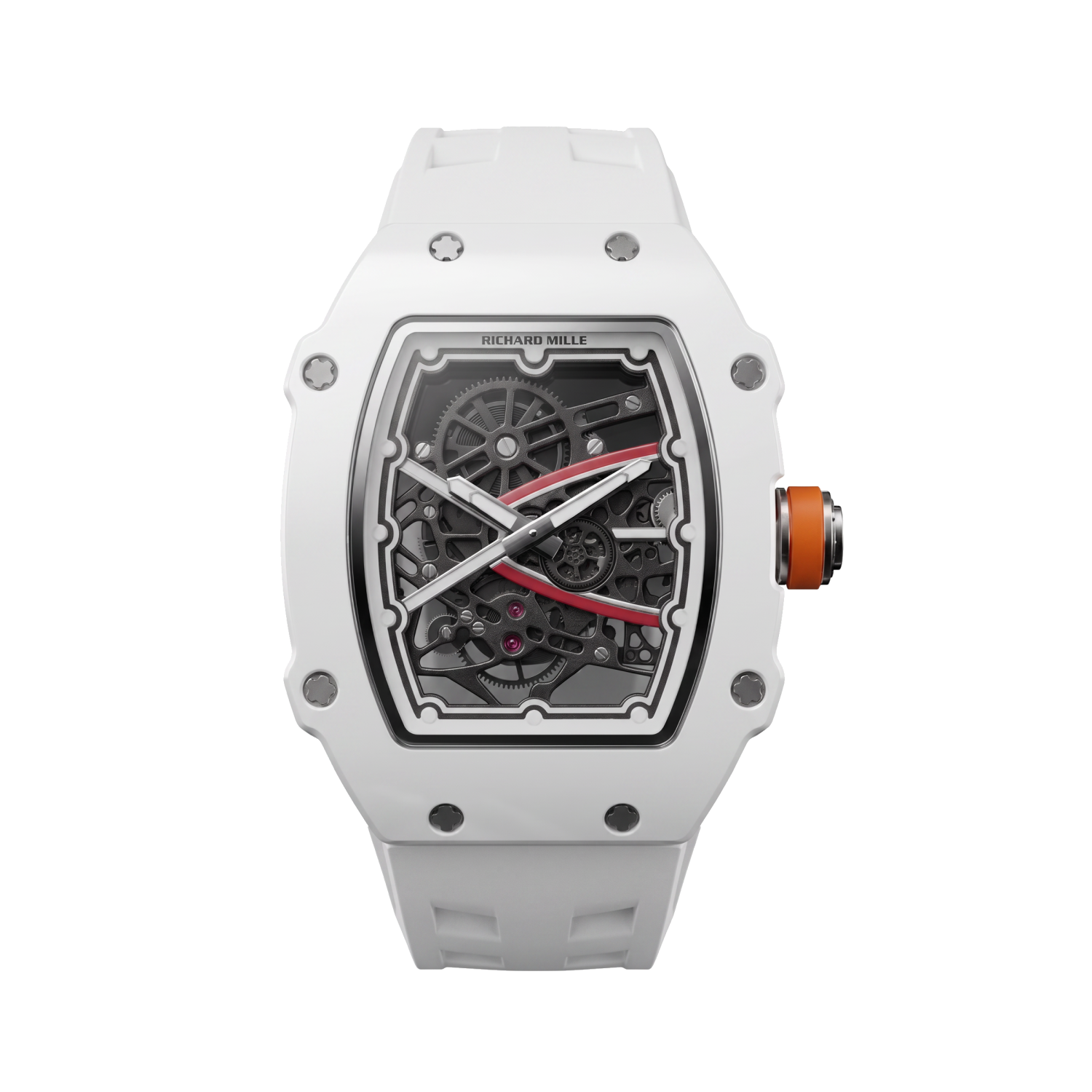 Richard Mille - White Skeleton Dial - Quartz